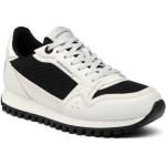 Przecenione Białe Niskie sneakersy męskie marki Emporio Armani w rozmiarze 45 