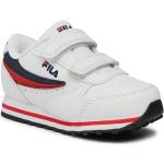 Przecenione Białe Sneakersy męskie marki Fila w rozmiarze 22 