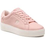 Przecenione Różowe Sneakersy damskie marki Fila w rozmiarze 37 