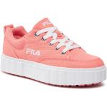 Przecenione Różowe Sneakersy damskie marki Fila w rozmiarze 38 