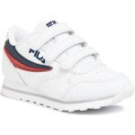 Przecenione Białe Niskie sneakersy damskie sportowe marki Fila w rozmiarze 33 