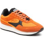 Przecenione Pomarańczowe Buty sportowe męskie sportowe marki Fila w rozmiarze 46 