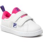 Przecenione Białe Niskie sneakersy damskie marki Fila w rozmiarze 22 