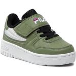 Przecenione Zielone Niskie sneakersy męskie marki Fila w rozmiarze 31 