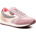 Przecenione Różowe Niskie sneakersy damskie marki Fila w rozmiarze 39 