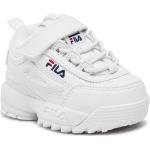 Białe Masywne sneakersy dla dziewczynek 