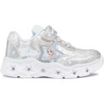 Srebrne Sneakersy na rzepy dla dziewczynek Frozen 