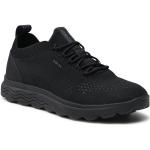 Czarne Niskie sneakersy męskie marki Geox w rozmiarze 40 