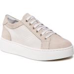 Sneakersy GEOX - D Skyely C D25QXC 04122 C5KH6 Cream/Lt Taupe