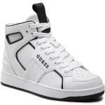 Przecenione Białe Sneakersy damskie marki Guess w rozmiarze 39 