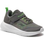 Neonowe zielone Sneakersy na rzepy dla chłopców 