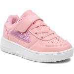 Przecenione Różowe Sneakersy damskie marki Kappa w rozmiarze 35 