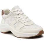 Przecenione Białe Sneakersy damskie marki Ralph Lauren w rozmiarze 38 