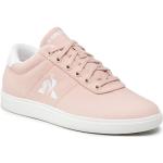 Przecenione Różowe Sneakersy damskie marki Le Coq sportif w rozmiarze 41 