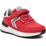 Przecenione Czerwone Sneakersy męskie marki LEVI´S w rozmiarze 32 