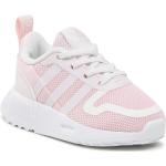 Różowe Sneakersy dla dziewczynek marki adidas Multix w rozmiarze 22 