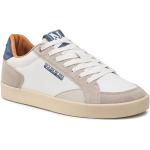 Przecenione Białe Niskie sneakersy męskie marki NAPAPIJRI w rozmiarze 42 
