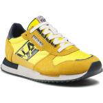 Przecenione Żółte Niskie sneakersy męskie marki NAPAPIJRI w rozmiarze 42 