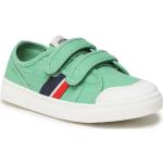 Zielone Sneakersy dla dziewczynek 
