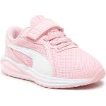 Przecenione Różowe Buty do biegania damskie marki Puma w rozmiarze 28 