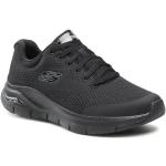Przecenione Czarne Niskie sneakersy męskie marki Skechers w rozmiarze 41 