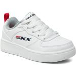 Przecenione Białe Buty sportowe męskie marki Skechers 