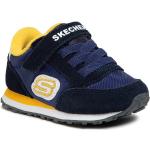 Przecenione Granatowe Sneakersy męskie marki Skechers w rozmiarze 26 