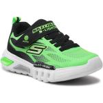 Przecenione Zielone Sneakersy męskie marki Skechers w rozmiarze 29 