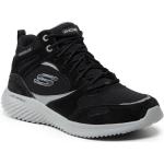 Przecenione Czarne Wysokie sneakersy męskie marki Skechers w rozmiarze 41 