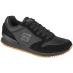Czarne Sneakersy męskie marki Skechers w rozmiarze 45,5 