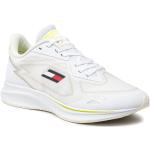 Przecenione Białe Sneakersy damskie marki Tommy Hilfiger w rozmiarze 37 