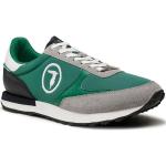 Przecenione Zielone Niskie sneakersy męskie marki Trussardi w rozmiarze 42 