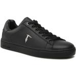 Przecenione Czarne Niskie sneakersy męskie marki Trussardi w rozmiarze 42 