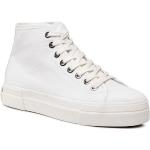 Przecenione Białe Sneakersy damskie marki Vagabond w rozmiarze 37 