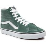 Zielone Sneakersy sznurowane męskie skaterskie z zamszu marki Vans w rozmiarze 43 