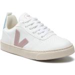 Przecenione Białe Sneakersy damskie marki Veja w rozmiarze 33 