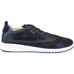 Niebieskie Sneakersy sznurowane męskie wodoodporne marki Geox w rozmiarze 41 