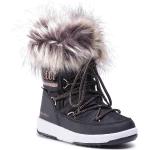 Przecenione Czarne Buty trekkingowe wysokie damskie na zimę marki Moon Boot w rozmiarze 27 