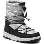 Srebrne Śniegowce damskie na zimę marki Moon Boot w rozmiarze 36 