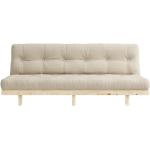 Sofa rozkładana Karup Design Lean Raw Beige