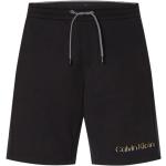Czarne Krótkie spodnie męskie marki Calvin Klein 