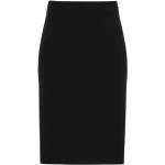 Czarne Spódnice ołówkowe damskie w stylu casual w rozmiarze XL 
