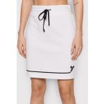 Przecenione Białe Mini spódniczki damskie mini marki JOHN RICHMOND w rozmiarze S 
