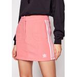 Przecenione Różowe Mini spódniczki damskie mini marki adidas w rozmiarze XS 