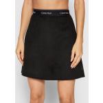 Przecenione Czarne Mini spódniczki damskie mini marki Calvin Klein w rozmiarze S 