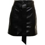 Czarne Spódnice z paskiem damskie eleganckie marki Nanushka w rozmiarze S 