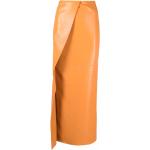 Pomarańczowe Długie spódnice damskie maxi marki Nanushka w rozmiarze XS 