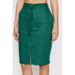 Przecenione Zielone Spódnice ołówkowe damskie marki Tatuum w rozmiarze S 