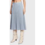 Przecenione Niebieskie Spódnice plisowane damskie marki Marc Aurel w rozmiarze M 