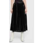 Przecenione Czarne Spódnice plisowane damskie marki MARELLA w rozmiarze S 